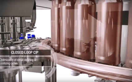 Fresh fruit juice — bottle filling and capping line
