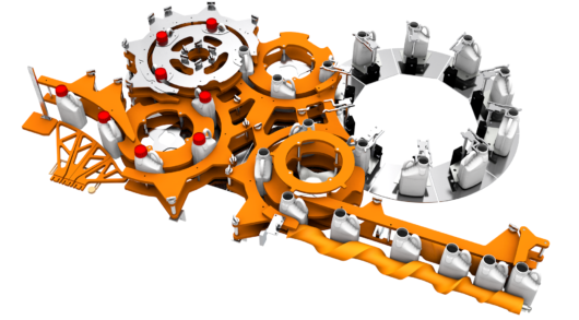 Simulation of packaging circulation
