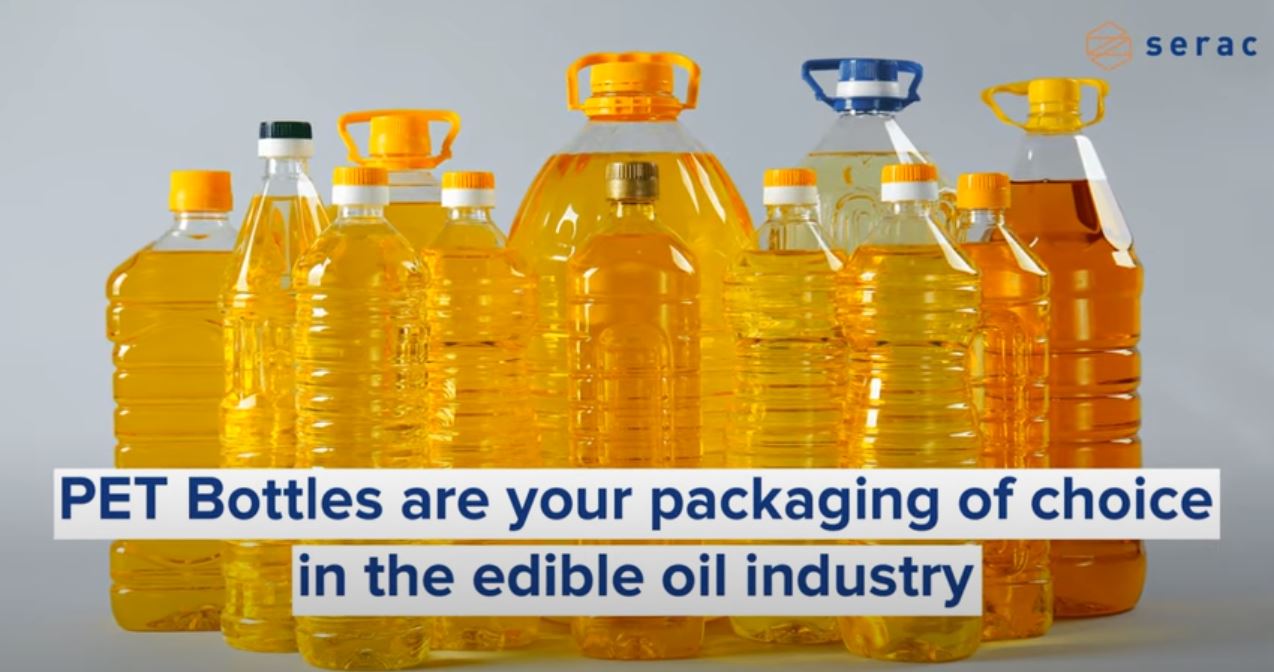 Edible oil filling machine