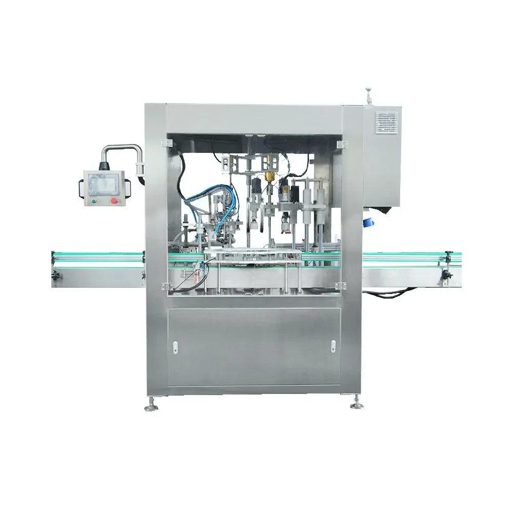 Monoblock Vial Filling, Inner Plugging, and Capping Machine
